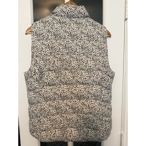 LOFT WOMEN VEST ANIMAL PRINT MULTICOLOR FULL ZIP WITH ZIP POCKETS small - Picture 7 of 10